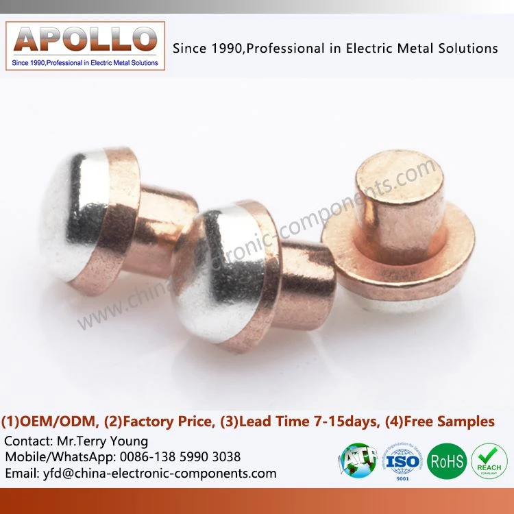 Bi Metal Electrical Contact Points