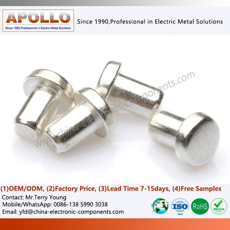 silver alloy electrical contacts